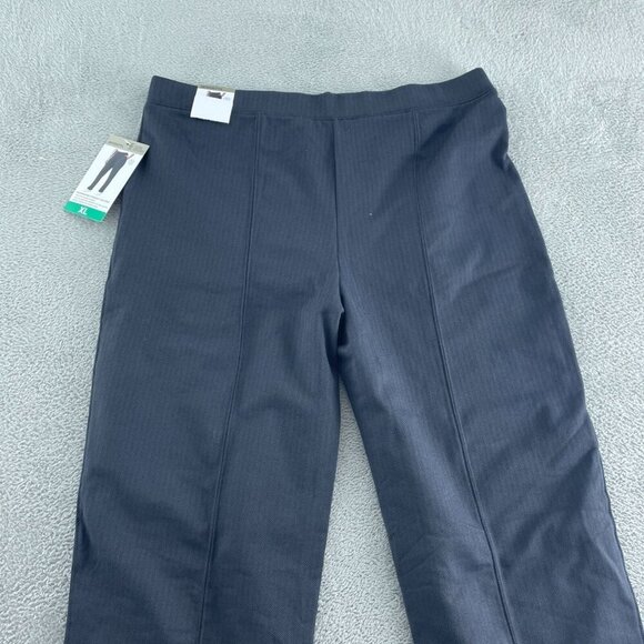 Mondetta Herringbone Straight Leg Pants XL Recycled Polyester Blend NWT 2572 - Picture 2 of 11